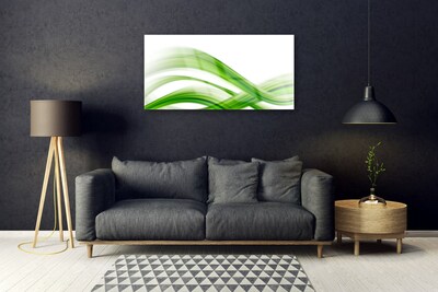 Image sur verre Tableau Art abstrait art vert