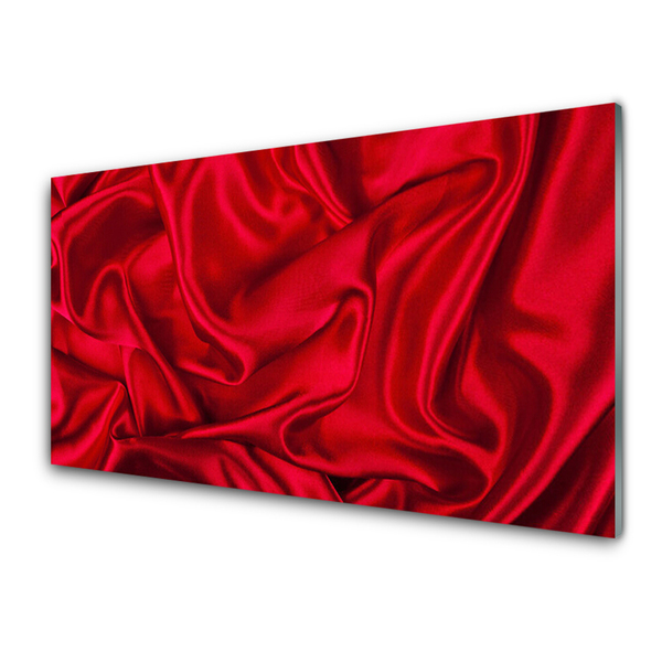 Image sur verre Tableau Cachemire art rouge