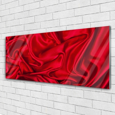 Image sur verre Tableau Cachemire art rouge