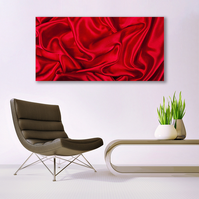 Image sur verre Tableau Cachemire art rouge