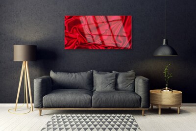 Image sur verre Tableau Cachemire art rouge