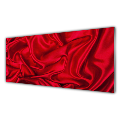 Image sur verre Tableau Cachemire art rouge