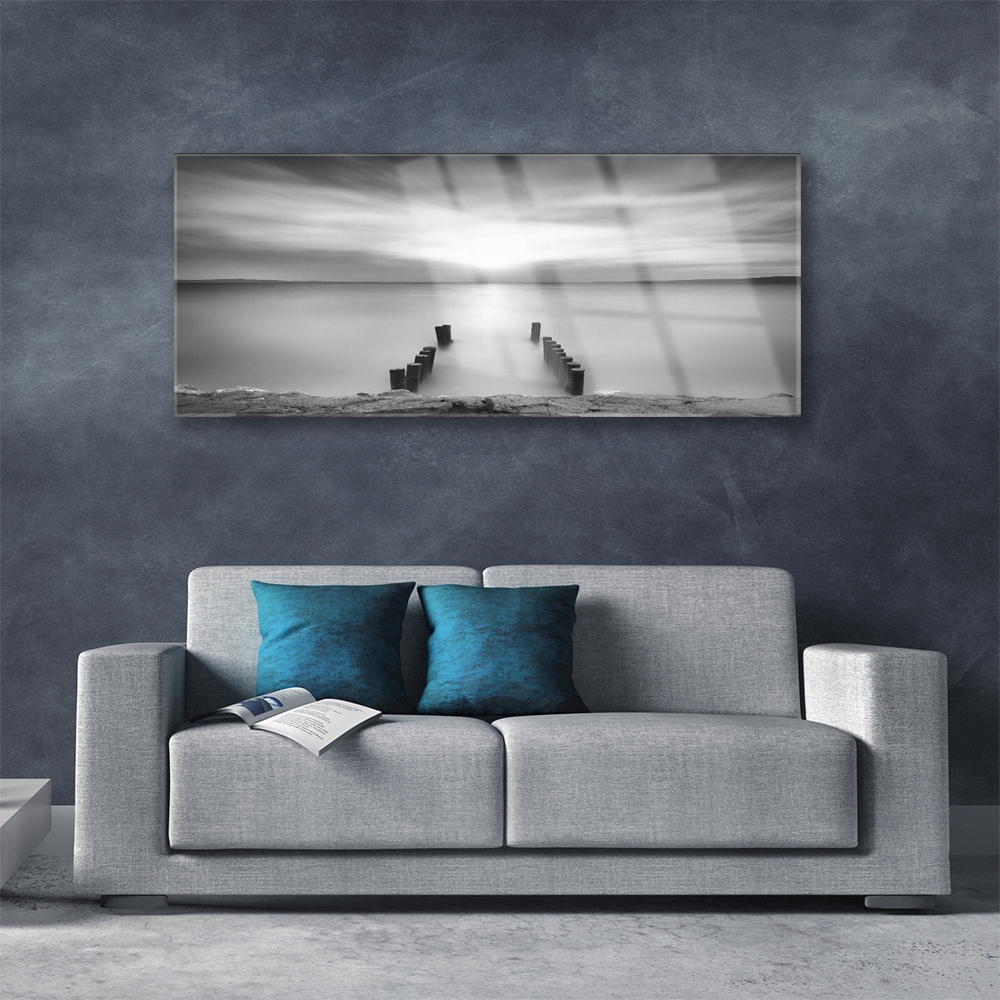 Tulup Impression sur Verre Acrylique 100x50cm Tableau