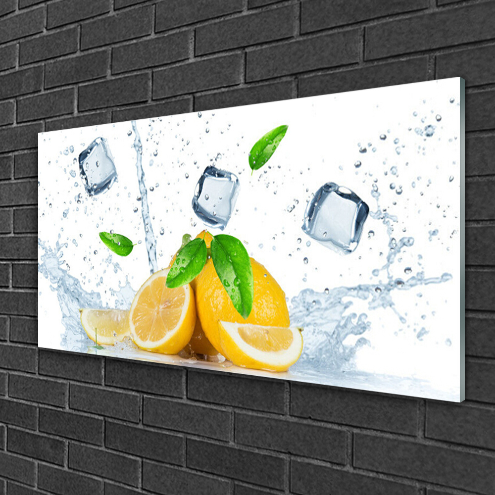 Tulup Panneaux De Cuisine Sur Verre - 100x50cm - Oranges Et Eau