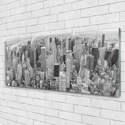 Image sur verre Tableau Ville bâtiments gris