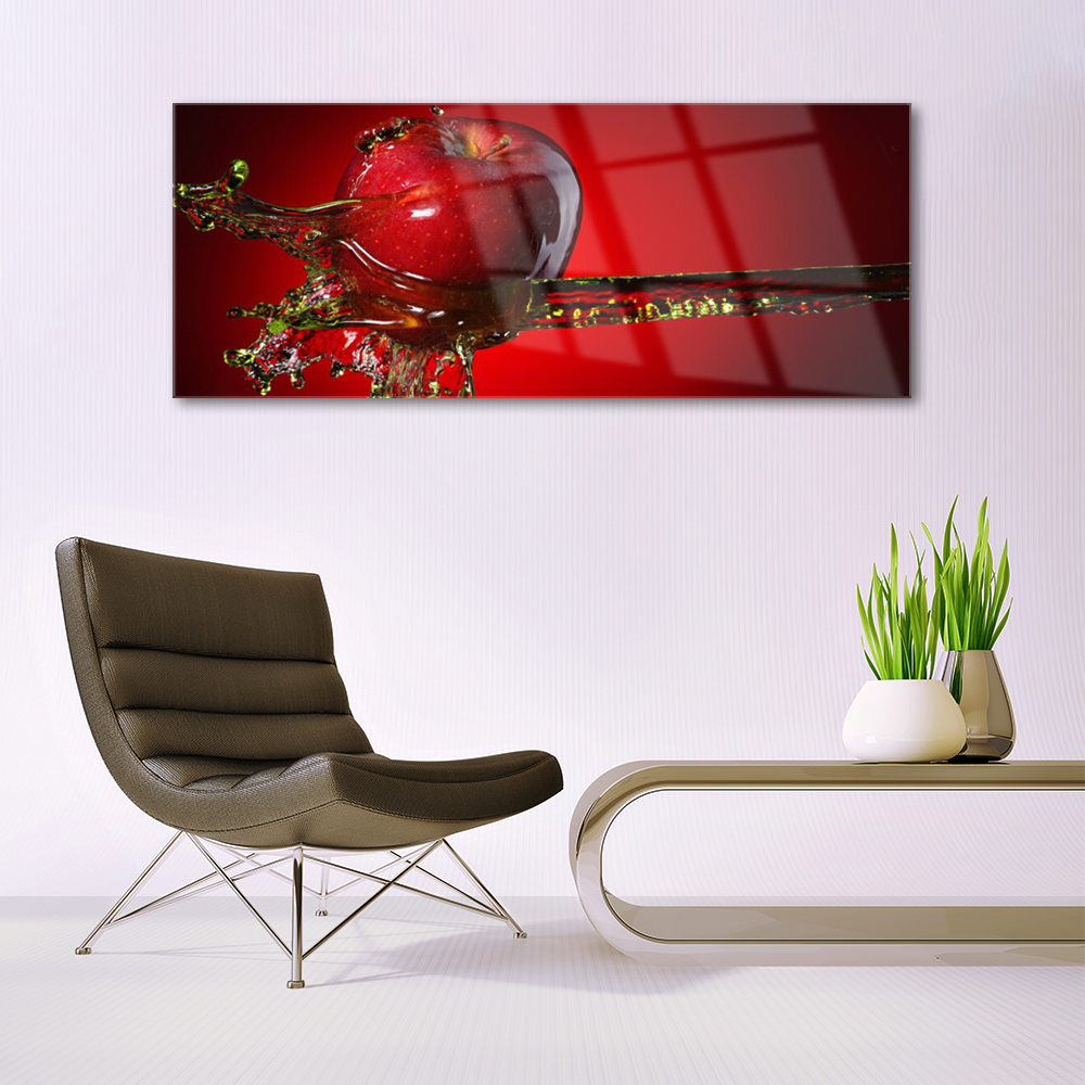 Panneau De Cuisine En Verre Tulup – 120x60 Cm – Motif Agrumes Orange – Déco Moderne