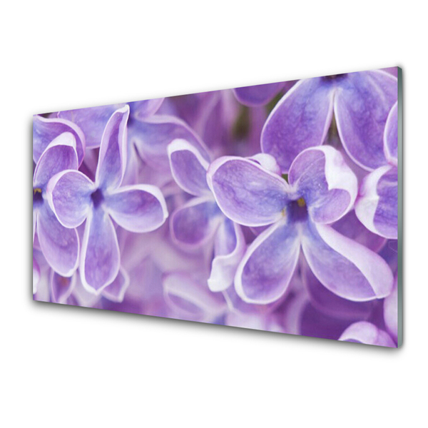 Image sur verre Tableau Fleurs floral rose