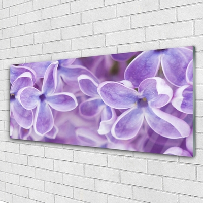 Image sur verre Tableau Fleurs floral rose