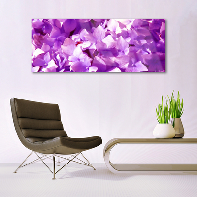 Tableaux sur verre Fleurs floral rose