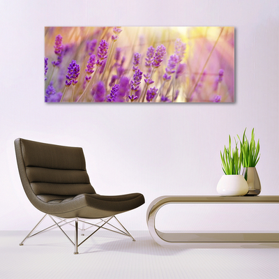 Tableaux sur verre Fleurs floral rose