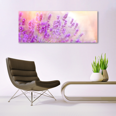 Tableaux sur verre Fleurs floral rose