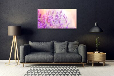 Tableaux sur verre Fleurs floral rose