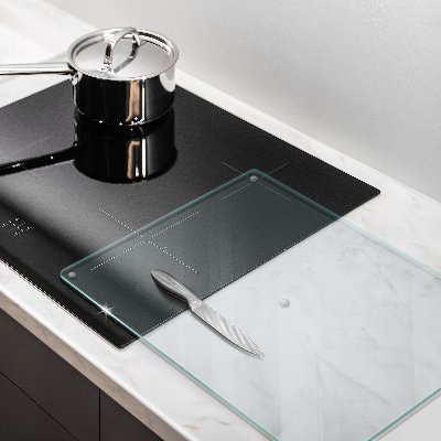 Protection plaque induction en verre transparente