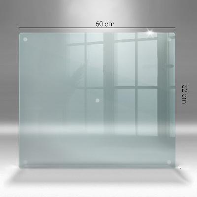 Protection plaque induction en verre transparente