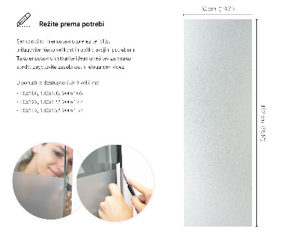 Film occultant pour vitre translucide