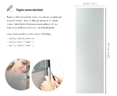 Film occultant pour vitre translucide