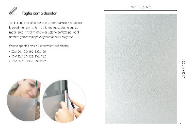 Film occultant pour vitre translucide