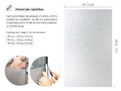 Film occultant pour vitre translucide