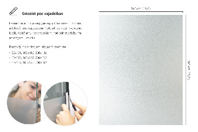 Film occultant pour vitre translucide
