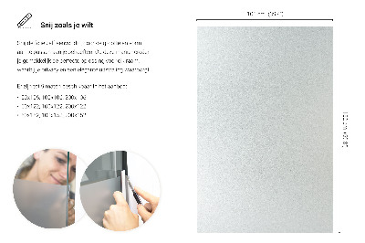 Film occultant pour vitre translucide