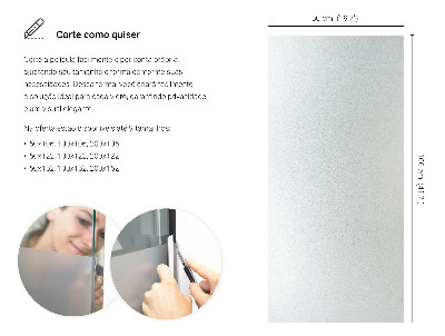 Film occultant pour vitre translucide
