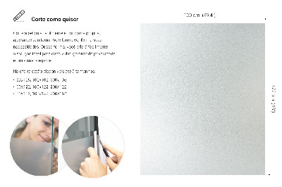 Film occultant pour vitre translucide