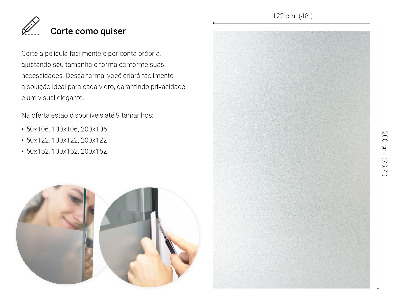 Film occultant pour vitre translucide