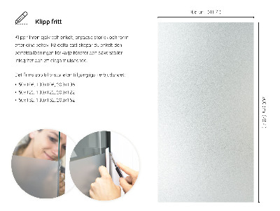 Film occultant pour vitre translucide