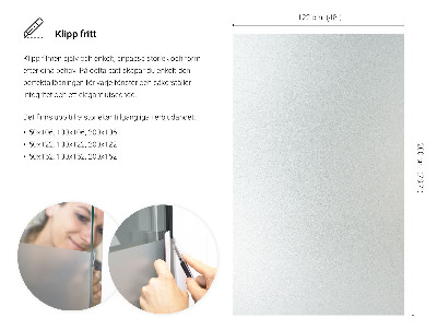 Film occultant pour vitre translucide