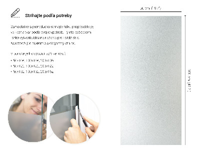 Film occultant pour vitre translucide
