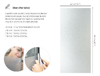 Film occultant pour vitre translucide