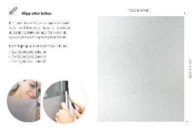 Film occultant pour vitre translucide