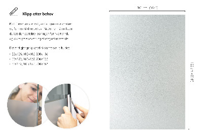 Film occultant pour vitre translucide