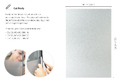 Film occultant pour vitre translucide