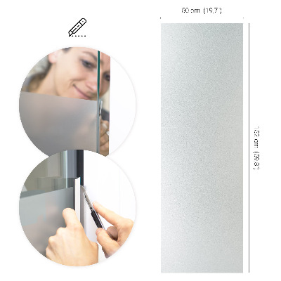 Film occultant pour vitre translucide