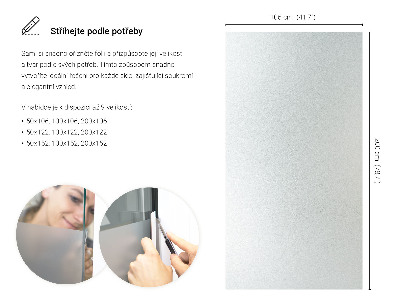 Film occultant pour vitre translucide