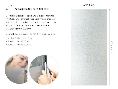 Film occultant pour vitre translucide