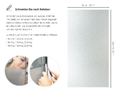 Film occultant pour vitre translucide