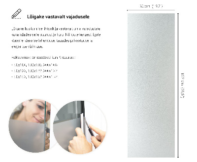 Film occultant pour vitre translucide