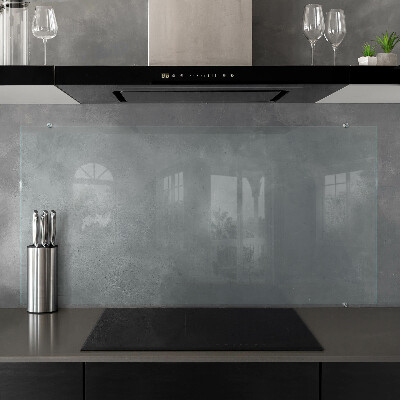 Crédence en verre transparente