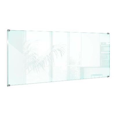 Crédence en verre transparente