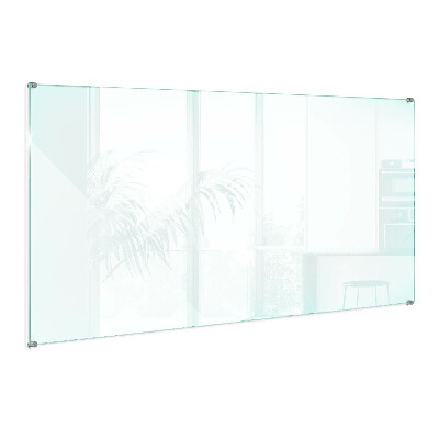 Crédence en verre transparente