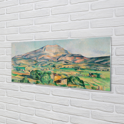 Crédences de cuisine en verre Prairie d'art en vue de haut hogy a felső