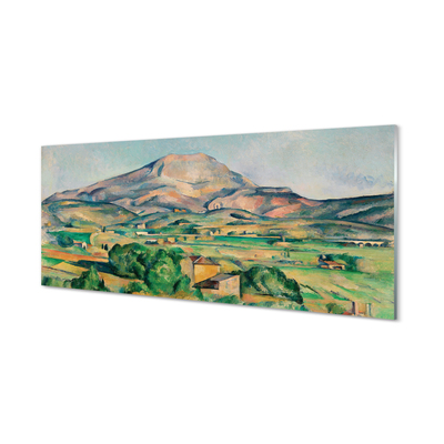 Crédences de cuisine en verre Prairie d'art en vue de haut hogy a felső