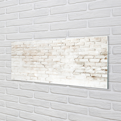 Crédences de cuisine en verre Paroi de mur de briques