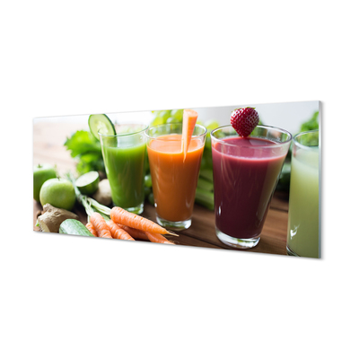 Crédences de cuisine en verre Cocktails de légumes