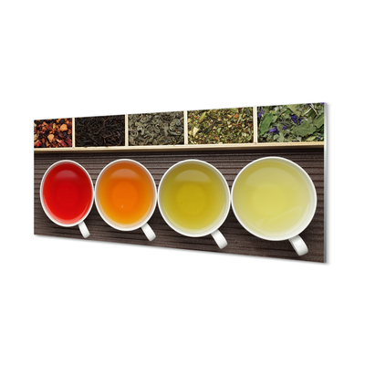 Crédences de cuisine en verre Herbes de thé