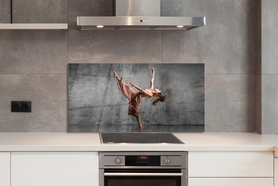 Crédences de cuisine en verre Danse cheveux longs femme