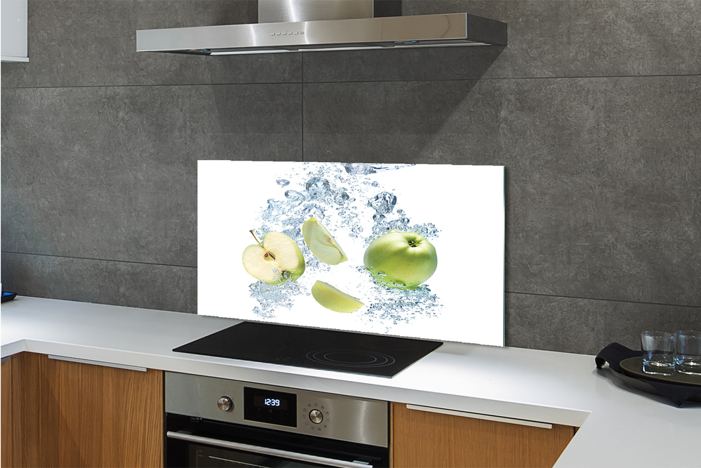 Tulup 100x50 cm Verre trempé Panneau De Cuisine