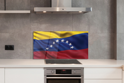 Crédences de cuisine en verre Drapeau du venezuela